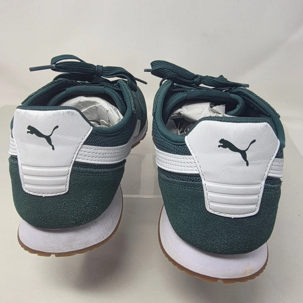 Puma ST Miler Sneakers Mens Size 9 Green White Gum New 401622-08 SoftFoam Shoes